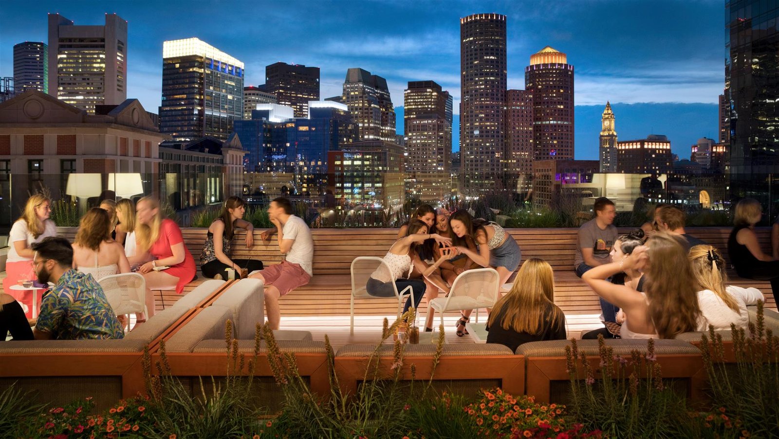 Hit the Deck and cozy up in Boston’s Seaport